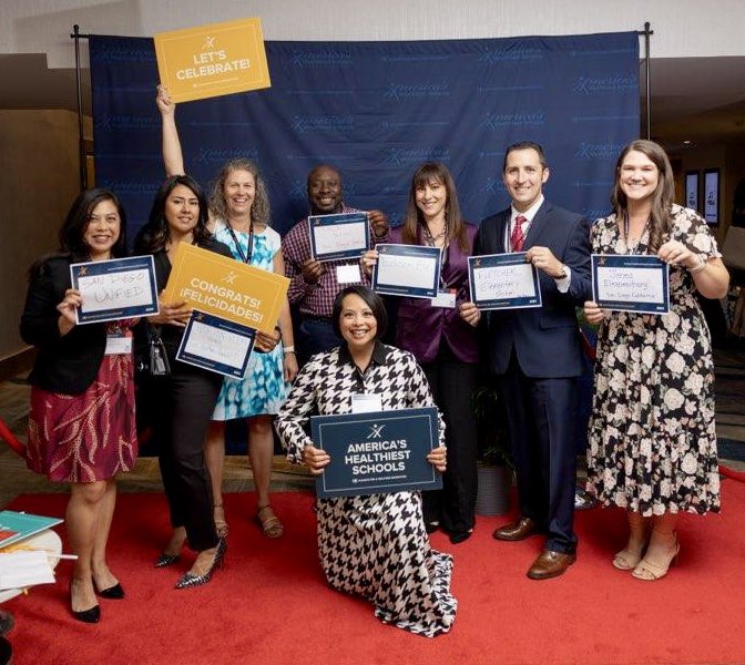 @sdschools showing up at the @HealthierGen #healthiestschools Leaders Summit in Washington DC. 💪🏼