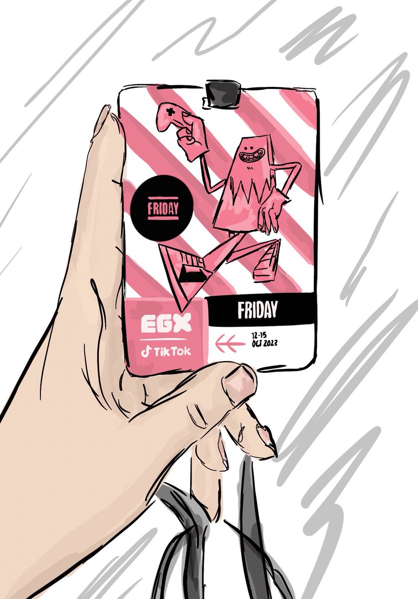 Loved the style of these, so only fair that they became a little doodle too! ✏️ <a href="/EGX/">EGX</a> <a href="/tiktok_uk/">TikTok UK</a>