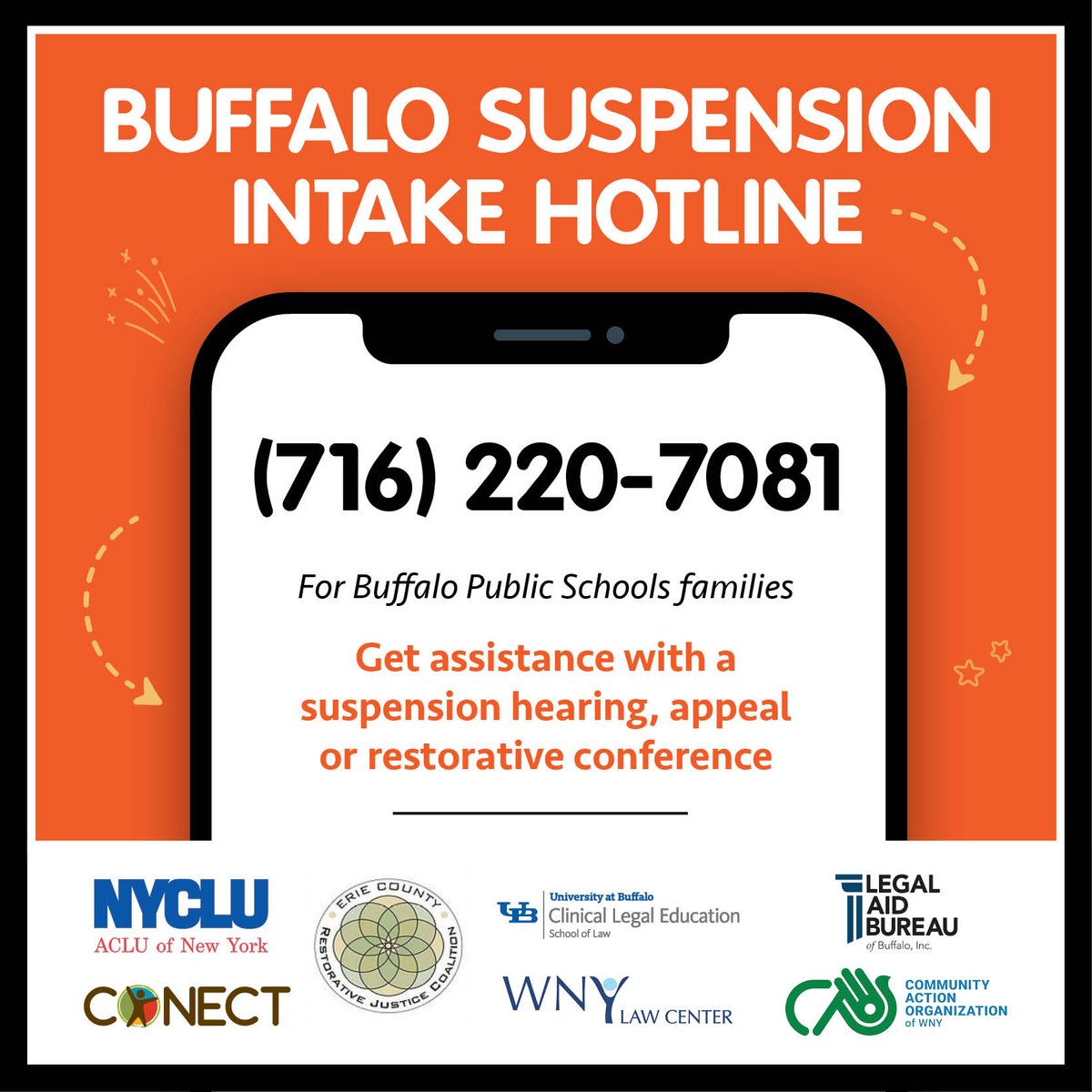 BPS families, please see attached for the suspension hotline.  It is a valuable resource for your family.