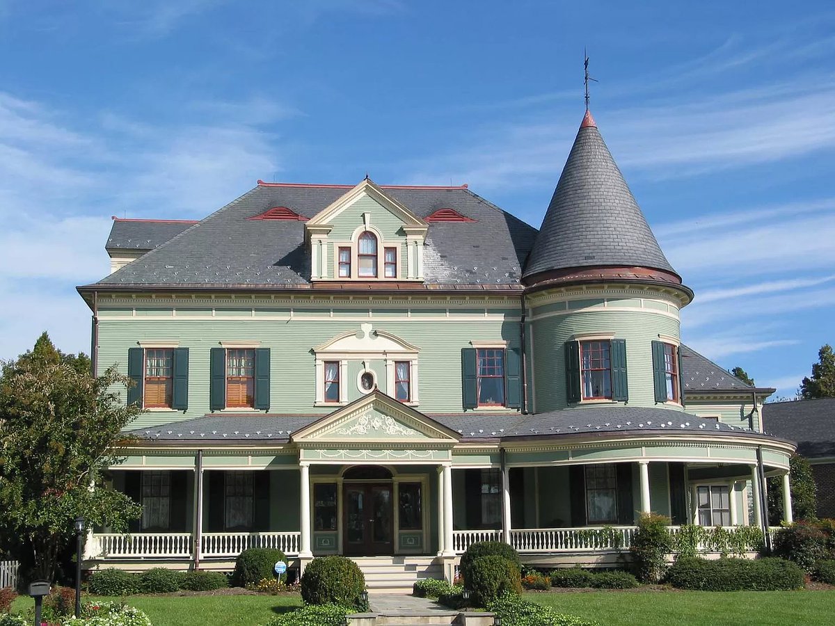 queen anne style in alexandria, virginia (1901)...