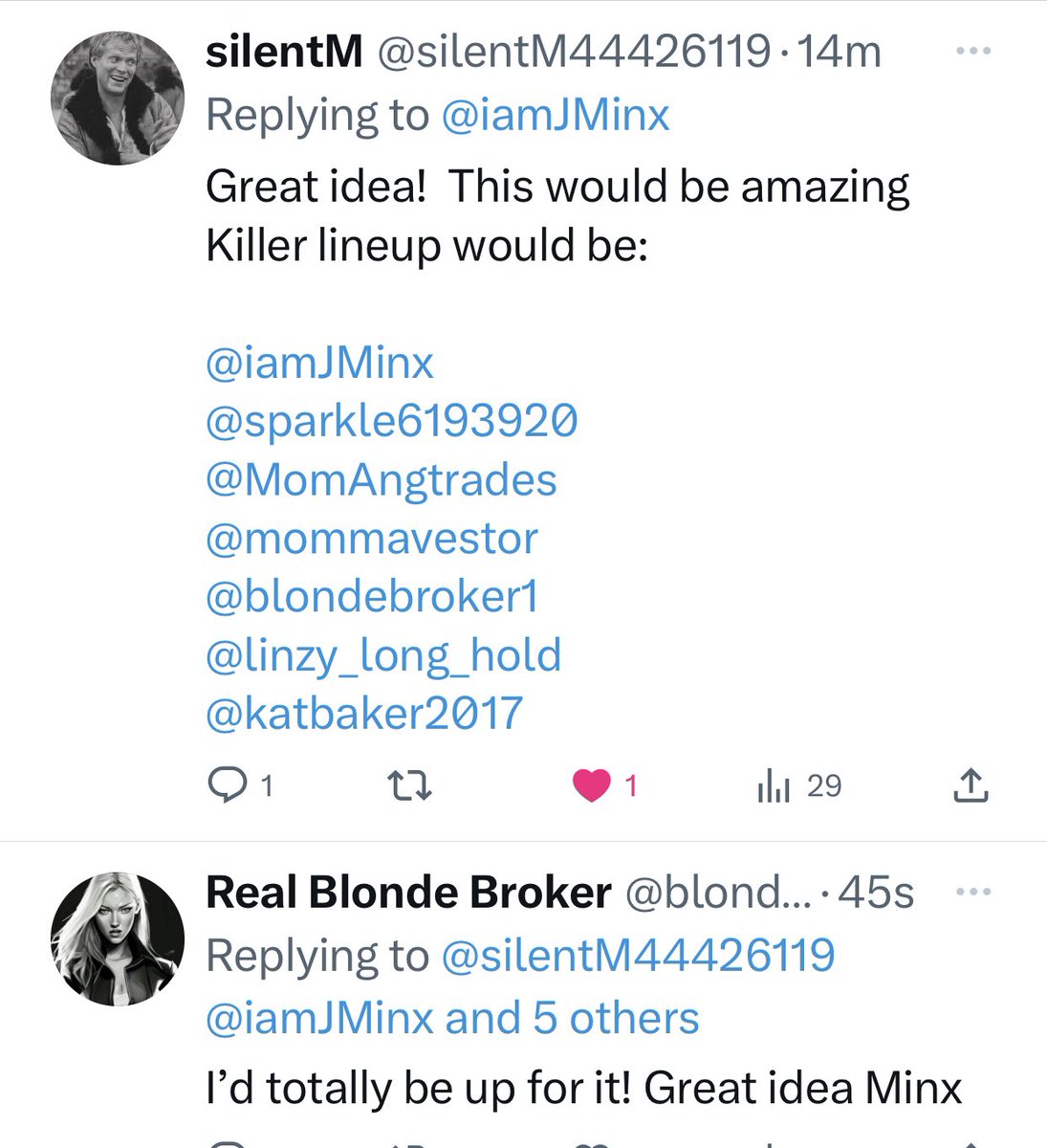 Real Blonde Broker tweet media