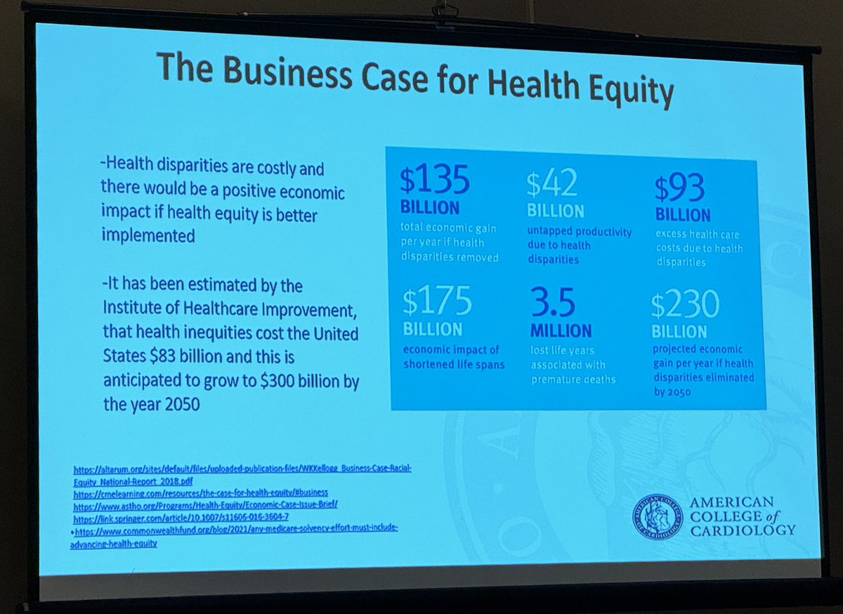 @DrJMieres and Dr. Paul Douglass leading the discussion on why #HealthEquity is everyone’s responsibility. It’s not just a moral/ethical imperative ❤️ but also has a positive economic impact! 💰 #ACCWIC #ACCLegCon @ACCinTouch