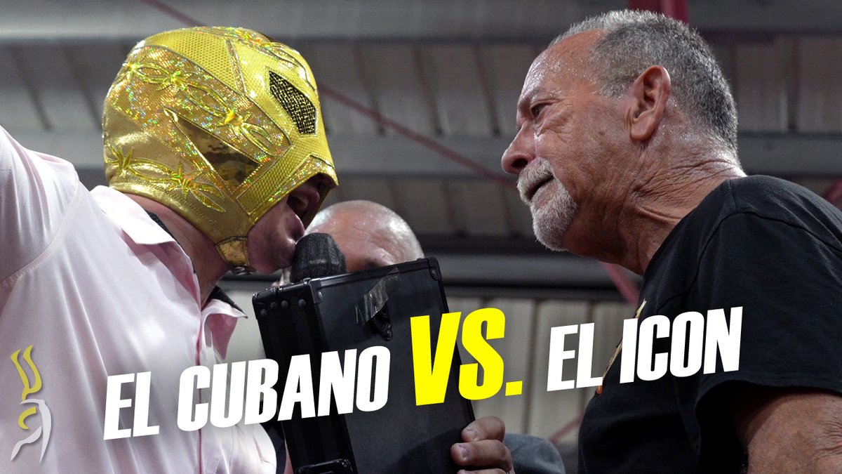 Contralona's tweet photo. ES OFICIAL: 𝗘𝗟 𝗖𝗨𝗕𝗔𝗡𝗢 🇨🇺 𝗩𝗦. 𝗘𝗟 𝗜𝗖𝗢𝗡 🇵🇷 | @Luchacubano vs. 'El Rey de la Lucha Libre' #ChickyStarr será una realidad en CWA.
OBSÉRVALO AQUÍ ▶️ https://t.co/zUv43kb7UM https://t.co/TmS20ACL85