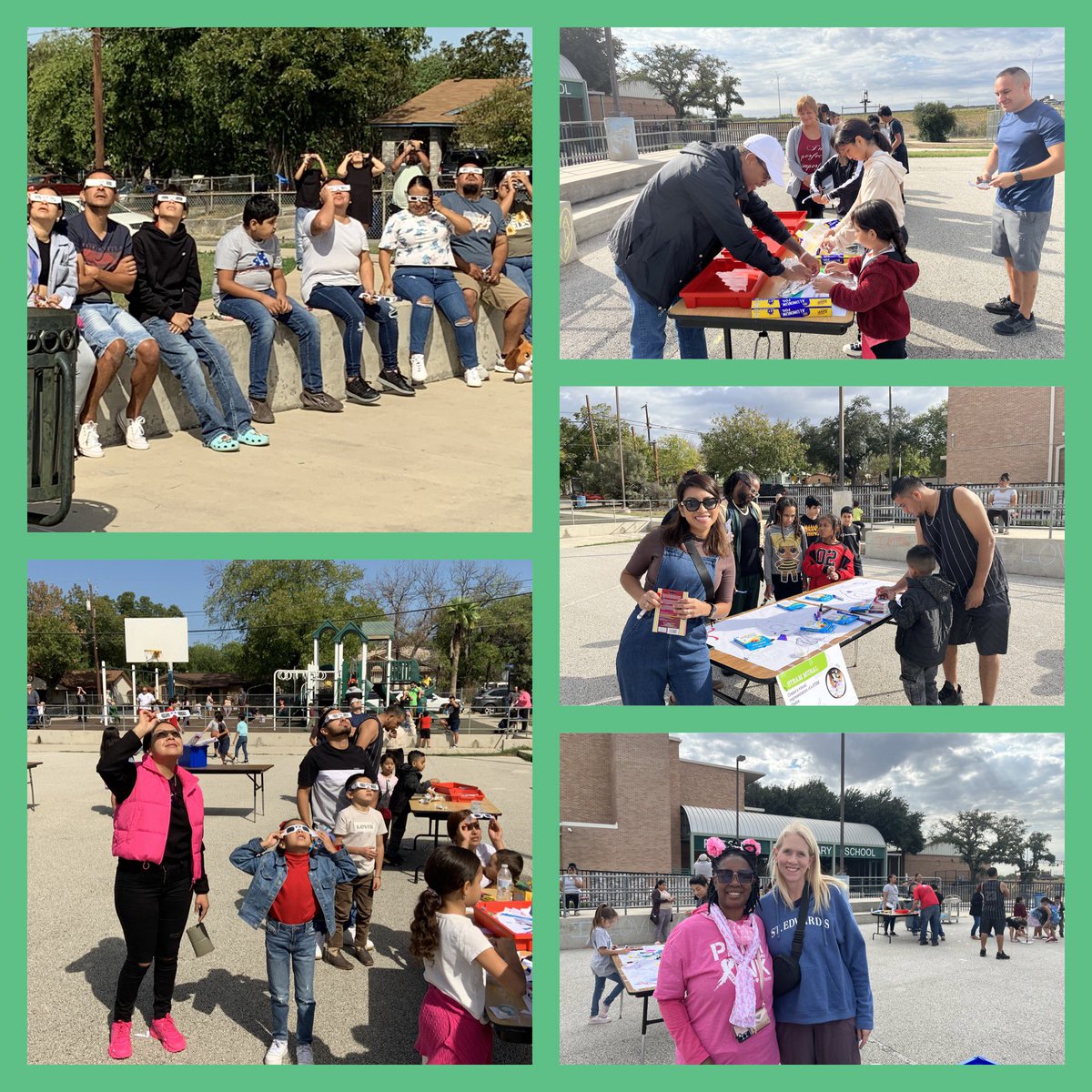 Glimpses of the <a href="/SAISD/">San Antonio ISD</a> Pershing Rams’ Solar Eclipse Viewing Party. 🌚🌞 We had fun!  <a href="/SAISD_Science/">SAISD Science</a> <a href="/SAISD_CI/">SAISD Curriculum, Instruction, & Assessment</a> <a href="/JoaniGD/">Joanelda G. De Leon</a>