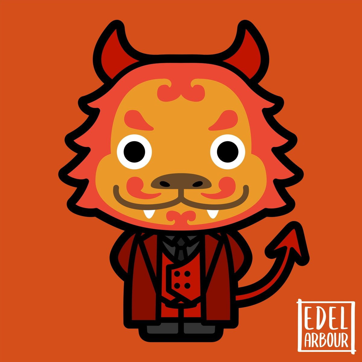 EdelArbour's tweet image. Rory makes a very handsome devil, just don't make any deals with him! 

#aninalcrossing #acnh #newhorizons #pocketcamp #acpc #acpccommunity #autumn  #fall #october #artistsoninstagram #cute #chibi #halloween