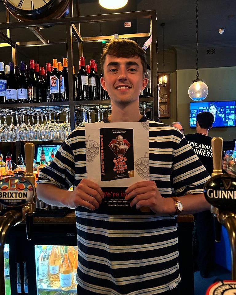 TrinityArms's tweet image. Good beer guide uk?🍺🍻🍺

Completed it mate.

#goodbeerguide #wereinit #loveyourlocal