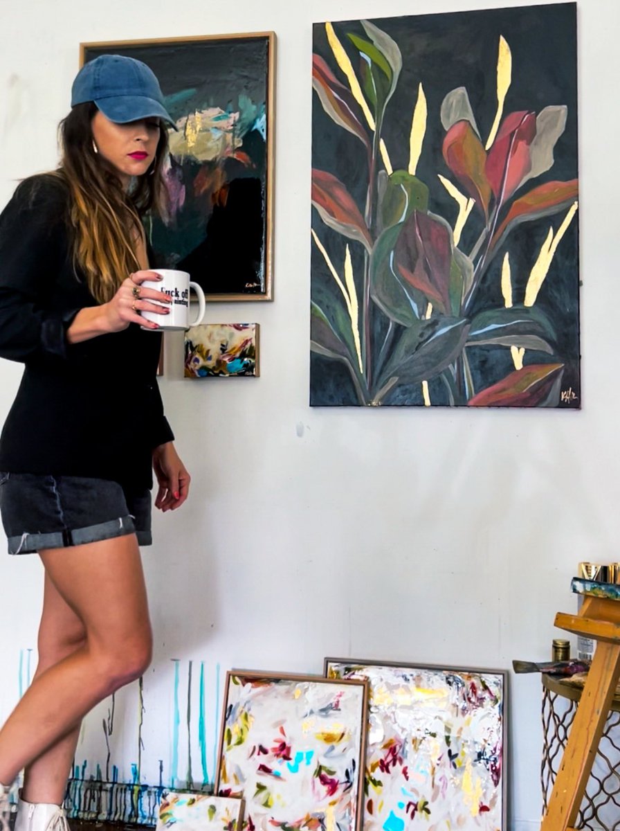 CopeleyDesigns's tweet image. Studio October feel 🦇 #studioartist #ArtistOnTwitter #paintingoftheday