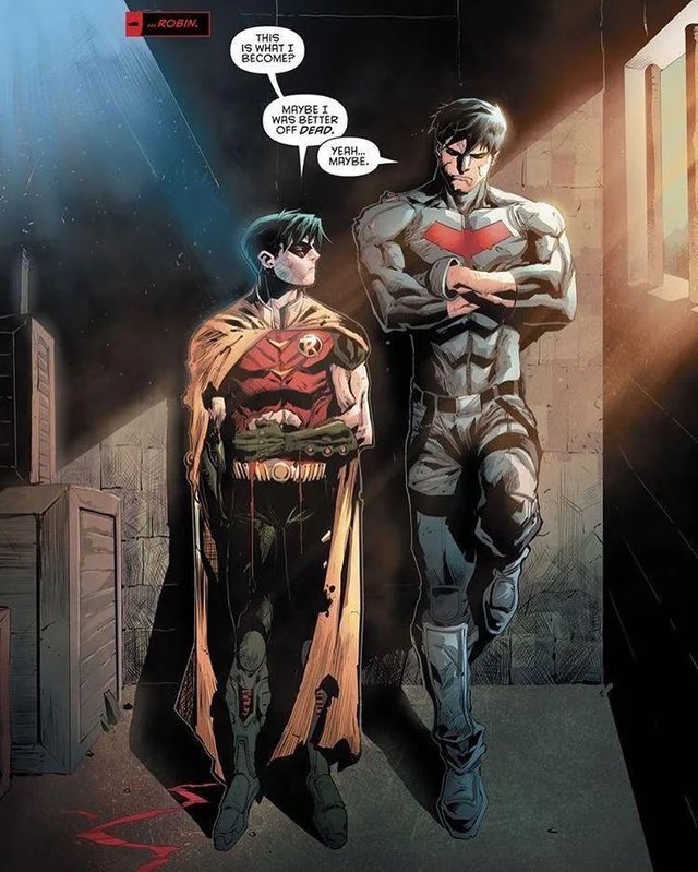WhoWouldWin13's tweet image. #OmegaRed❌ VS #RedHood &amp;amp; #Robin🐦

(Marvel VS DC)

-Location: Detroit

Who wins, and why⁉️

#whowouldwin #deathbattle #SHPOLL23