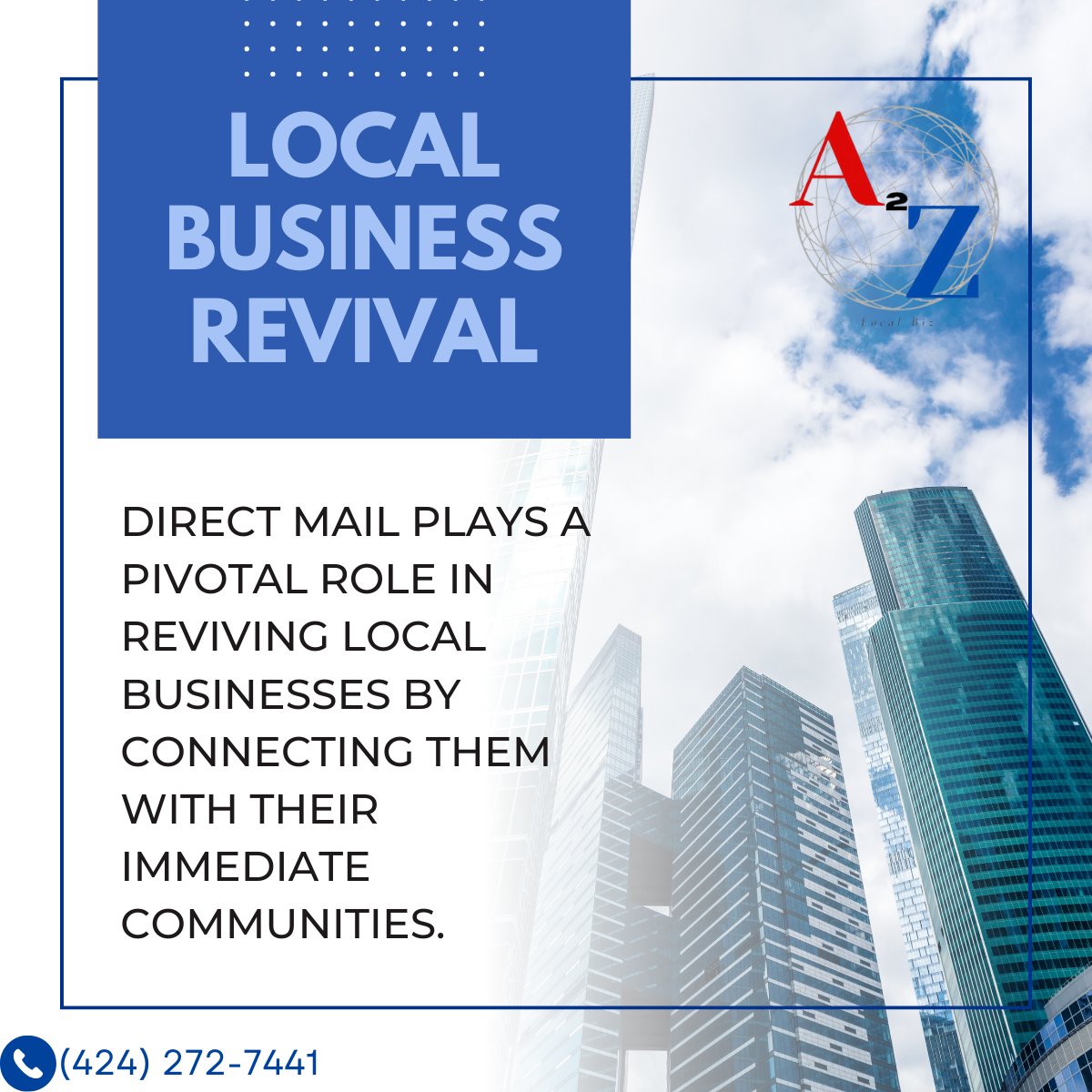 Revive local businesses with a personal touch! Direct mail connects local businesses with their communities, fostering growth and support. 📬🏪 #LocalSupport #CommunityRevival #OrangeCounty #Anaheim