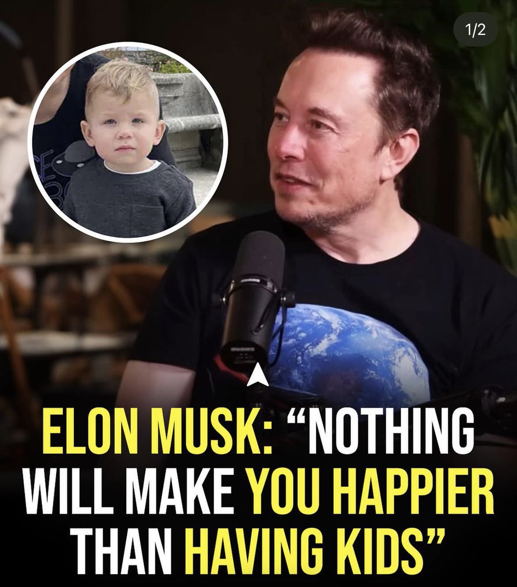 AlinaStJoh34202's tweet photo. Elon Musk’s words resonate deeply - there’s a unique joy and fulfillment in welcoming the next generation into our lives. Children have a way of adding richness and purpose beyond measure. Here’s to the beautiful journey of parenthood! 🌟👨‍👩‍👦‍👦❤️ #ParenthoodJoy #ElonMuskWisdom https://t.co/60olT48pVh