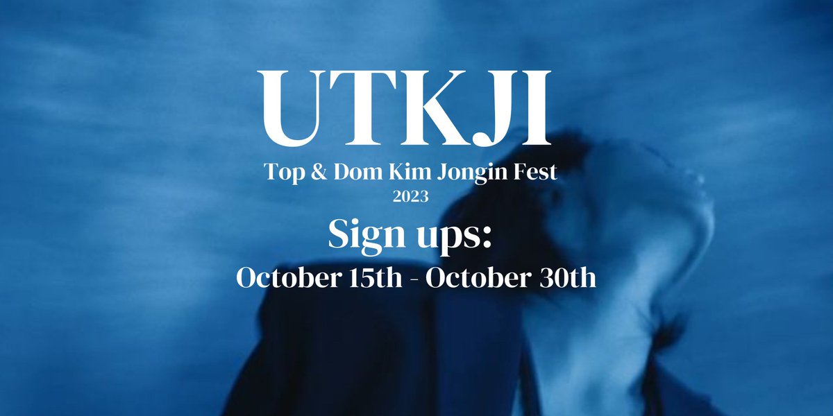 [Sign Ups ⚠️ ]

Authors and artists, the forms are open now!

Everything about the Challenge: utkjifest.carrd.co

UTKJI Archive : docs.google.com/spreadsheets/d…

Sign-Up : forms.gle/9A4EzKtp4uxWag…

Self-Prompting : forms.gle/JHhdMgiyHE3wYJ…

Any questions? retrospring.net/UTKJI