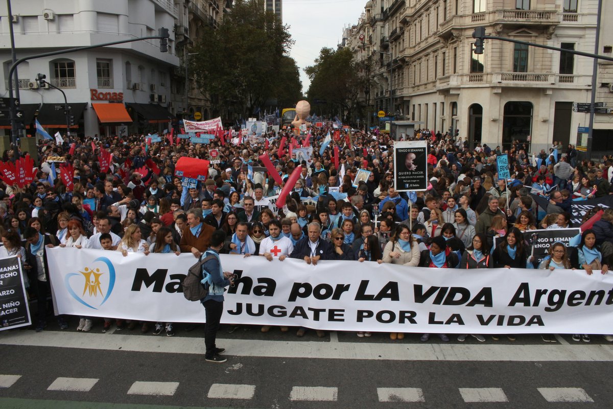 Argentina registra las Marchas por la Vida mas grandes del mundo. ¿Fuiste a una de ellas? ¿Sentiste lo que se siente ser parte de una multitud celeste?