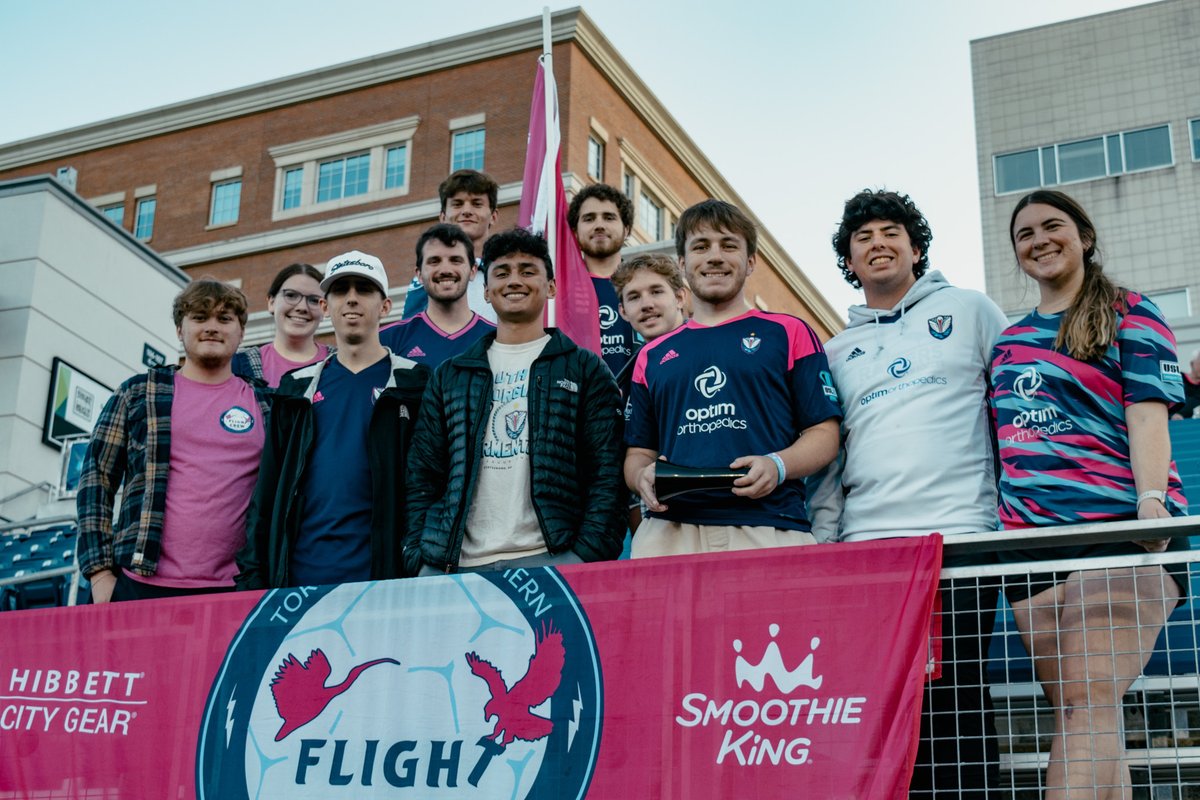 Tormenta_FC's tweet photo. .@FlightCrewGSU  in the 🏠

#VamosTormenta https://t.co/wPUc8zrTBD