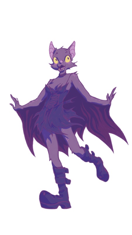 Dontskipmeals1's tweet photo. so huh I messed up in saving my file, here you got one finished bat but in bad quality and another unfinished, but in better quality
#furryart #furrycommunity #batgirl #cute #goth #custom #customfurry #character #furrycharacter #fullbodycharacter #coloredcharacter #digital #bat https://t.co/b2pIETRaDA