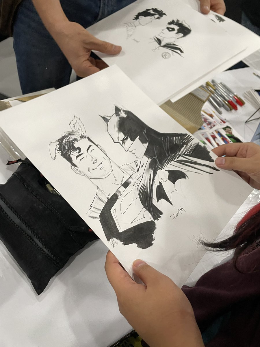 JiongLan_Super's tweet photo. #NYCC2023 #commisionart #Danmora Crying with joy!!Thank you Dan !Love you sososososososososomuch @Danmora_c https://t.co/PeBMgdjpru
