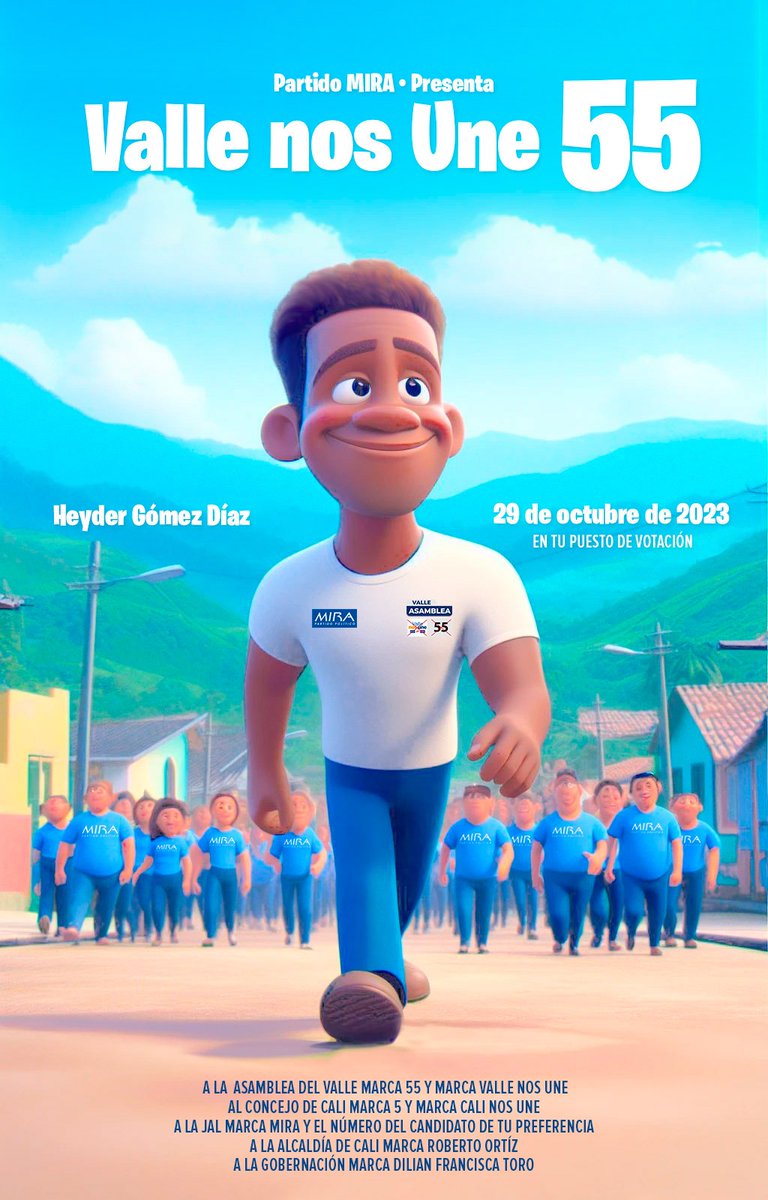 DescubreWeb's tweet photo. Historia de vida al estilo Pixar, de nuestro candidato @HeyderGomez (Valle nos Une #55).

@PartidoMIRA https://t.co/KCPIR76Zlz