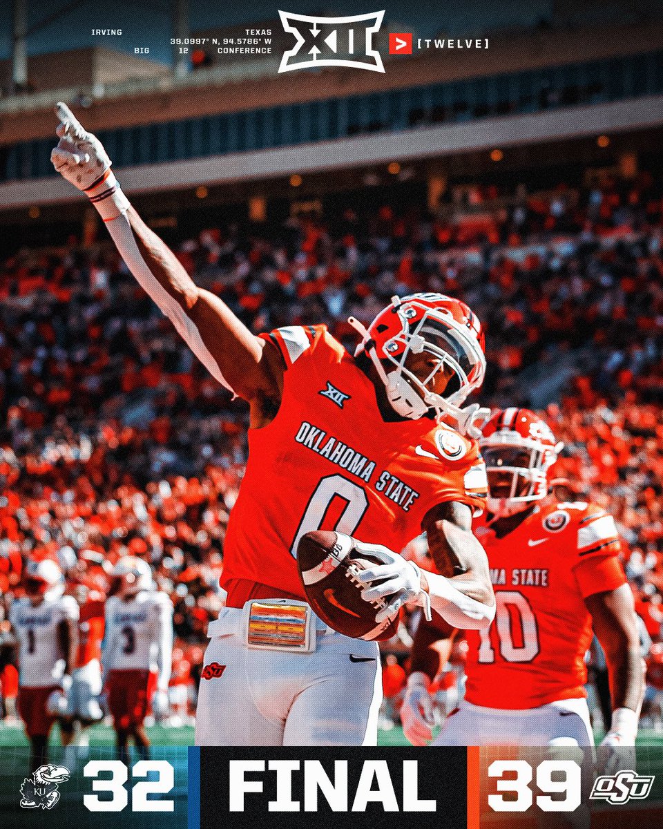 Big12Conference's tweet photo. Something in the Orange 🤠 https://t.co/9OXEgUzO8b