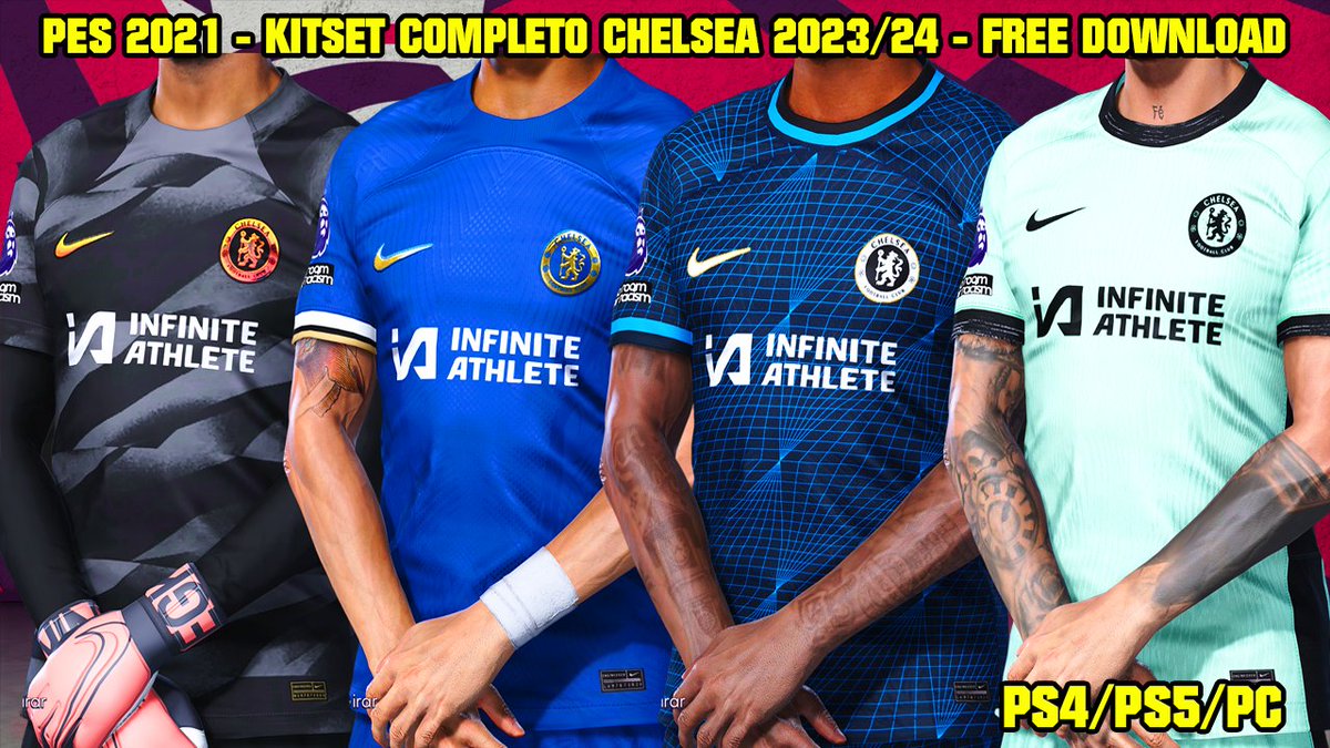 PES 2021 - NOVOS UNIFORMES CHELSEA 2023/24 - PS4/PS5/PC - 4K

PC By: @mahdeaw_spartans

PS4 By: @MeryojuKitmaker

Vídeo Completo: youtu.be/dQGTS0XlD0s

#chelsea #pes2021 #efootball2024 #PES2021