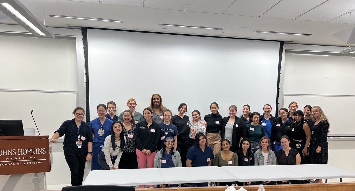 Thank you ⁦@PerryInitiative⁩ and ⁦<a href="/HopkinsOrtho/">Johns Hopkins Orthopaedics</a>⁩ team - inspiring (and fun) Perry Outreach Program showing young women that a career in ortho is possible (and awesome)!  The future of ortho is very bright! <a href="/rjos/">ً</a> ⁦<a href="/orthoWOW/">WOWortho</a>⁩ <a href="/Str8bonesJim/">Jim Ficke</a>⁩