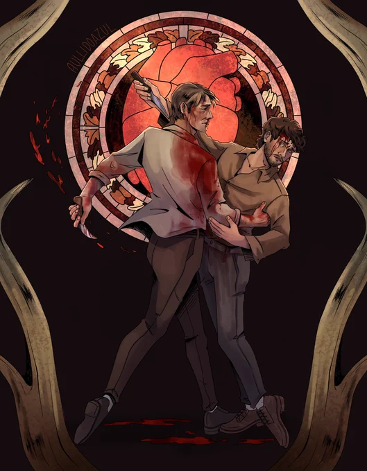they literally ruined my life#hannigram #nbchannibal #hannibalfanart 