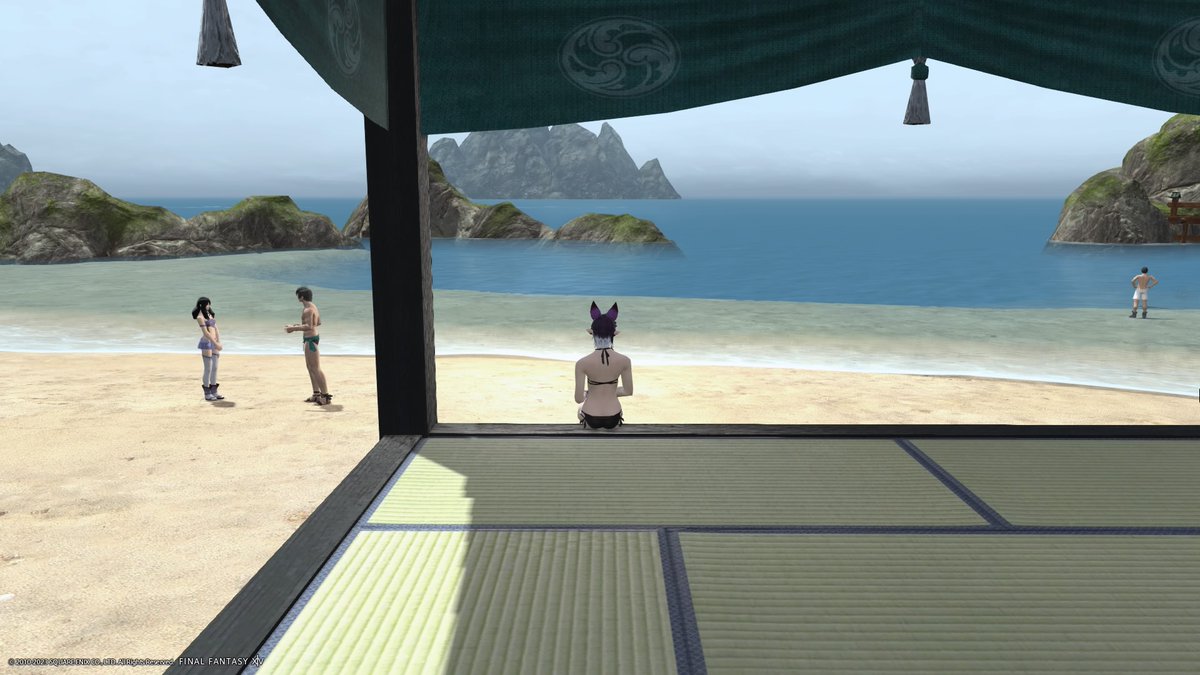 3DivsDeep's tweet image. A nice relaxing day in the sun

Elftober day 15: Beach
#elezen #elftober #elftober2023