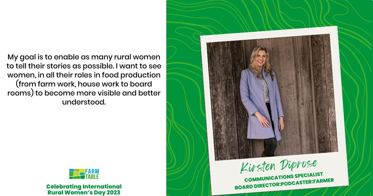 Celebrating the International Day of Rural Women 2023!
Thank you to the inspiring women who have shared their stories with us.
#IDRW23 #ruralwomen #FarmTable #ausag #agchatoz #celebrate #inspire