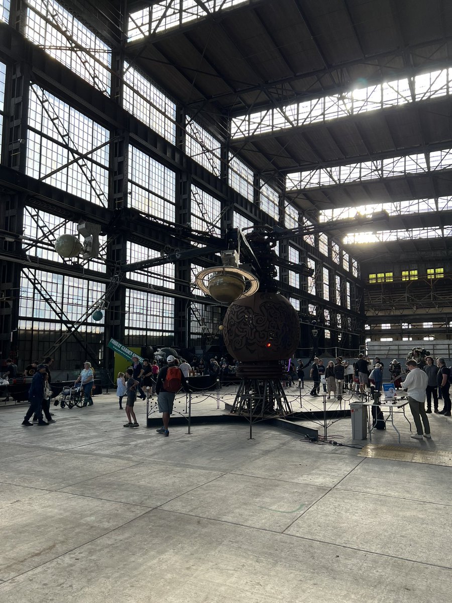 gradientdecent's tweet image. For a moment, I felt like I was in time travel to the future #makerfairebayarea #risingfromthedust