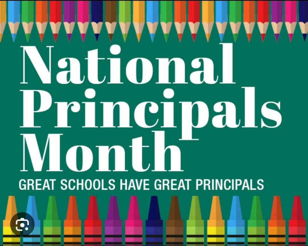 Thank you for all you do. Well done School Principals! #ThankAPrincipal