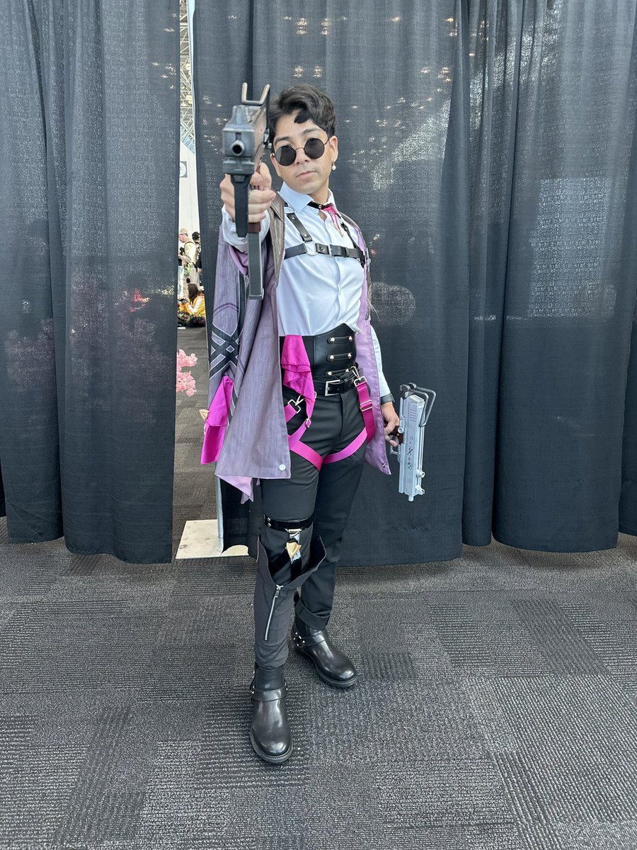 XiaoMeinNoodles's tweet image. That breathing sensation… Remember it. #kafka  #cosplay #HonkaiStarRail #StarRailNYCC