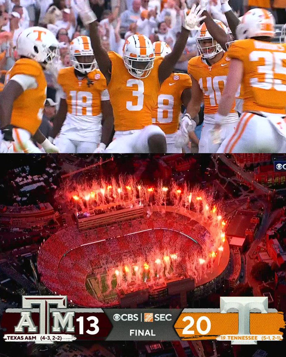 THE VOLS ARE 5-1! 🟧⬜️ <a href="/Vol_Football/">Tennessee Football</a>