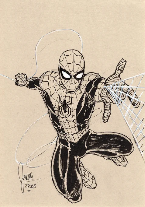 #Inktober 15: Spider-Man 