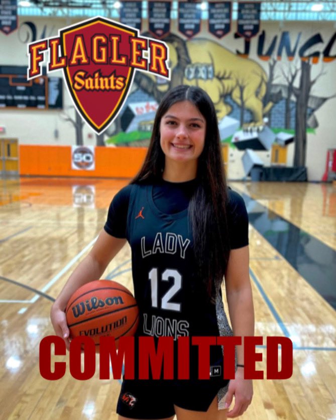 I am excited to announce I have officially committed to Flagler College!! I am proud to be continuing my basketball career. Thank you Coach Mo and Coach Roberts for believing in me! ❤️🖤💛