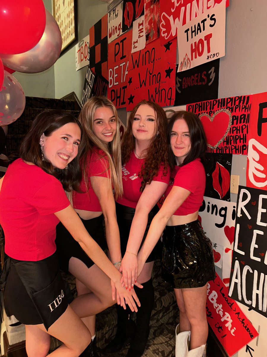 KAutino03's tweet photo. Had our philanthropy night last night! Thought it was interesting how many typefaces we use on our posters! #rsj108 https://t.co/mw62qgEUId