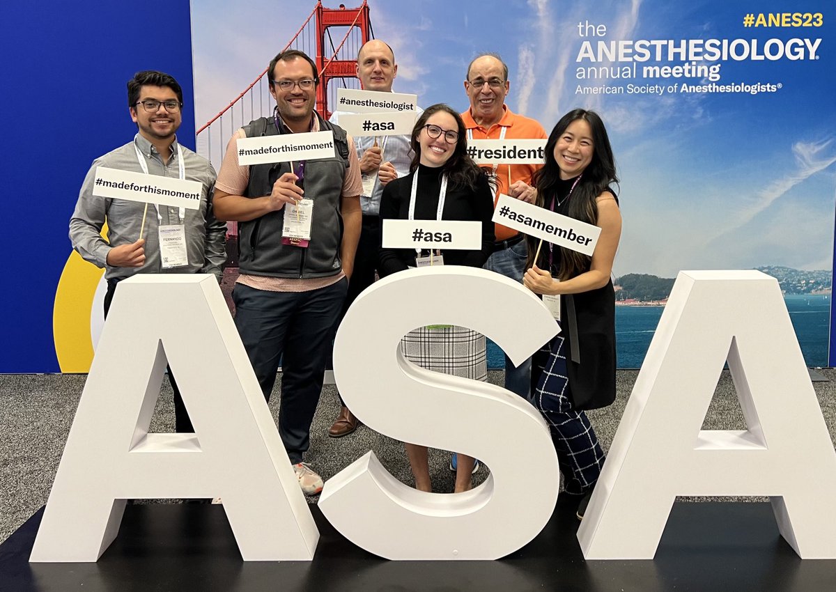 ⁦@UTMBAnesthesia⁩ resident, faculty and alumni! #ANES23