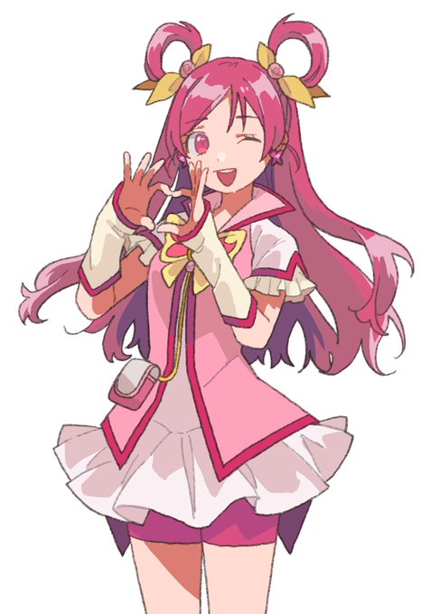 夢原のぞみ 「キュアドリーム 」|愛禅のイラスト