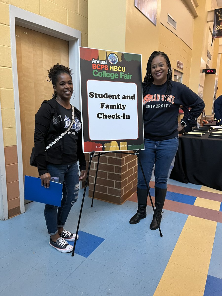 rmatthews529's tweet photo. Enjoyed volunteering at the BCPS sponsored HBCU College Fair today. It was an amazing turnout! #MorganAlumni #HBCUStrong #BCPS https://t.co/Gbu3Mrn5eq