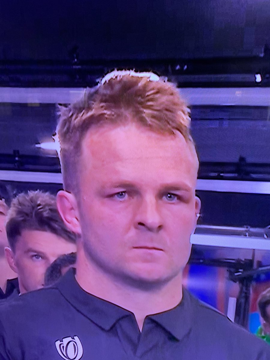 defryn's tweet photo. @stafnz  @SENZ_Radio great rugby run show this afternoon. This is the moment that I knew we would win. This is the look of a man ready for the kill or who is lining up at a Chinese smorgasbord. What a warrior!! https://t.co/ygGygh1EvX
