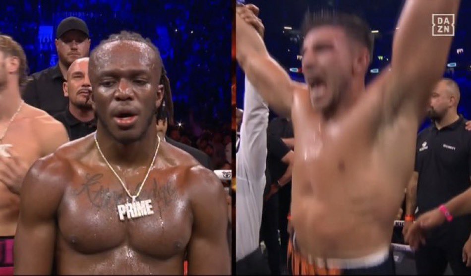 KSI got robbed. He should’ve won this fight for sure.

#fixed #MisfitsPrimeCard #Misfits #Misfitsboxing #KSIFury #KSIvsTommyFury #LoganPaul #LoganPaulvsDillonDanis #loganvsdillon #logandanis #robbed #FuryKSI #FuryvKsi #robbery