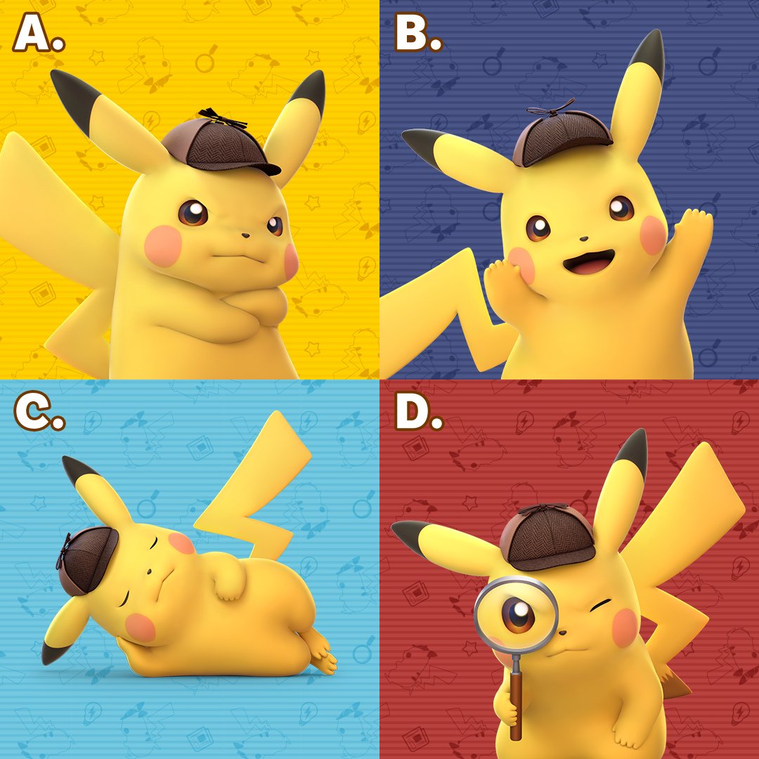 Which #DetectivePikachuReturns mood are you this weekend? 🔎