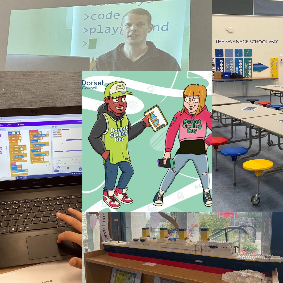 Sharon Jones (@jonesde10) on Twitter photo Wow!
Great see the varied responses to <a href="/digitaldorset/">Digital Dorset</a>’s #DorsetCodingDay as I volunteered to support at <a href="/SwanageSchool/">The Swanage School</a> and <a href="/StGLangton/">St Georges Langton</a>. Pupils built a level of a platform game using <a href="/scratch/">Scratch Team</a>, inspired by @Digitaleagles.
#Code #Careers #Community <a href="/STEMAmbassadors/">STEM Ambassadors</a> Wow!
Great see the varied responses to <a href="/digitaldorset/">Digital Dorset</a>’s #DorsetCodingDay as I volunteered to support at <a href="/SwanageSchool/">The Swanage School</a> and <a href="/StGLangton/">St Georges Langton</a>. Pupils built a level of a platform game using <a href="/scratch/">Scratch Team</a>, inspired by @Digitaleagles.
#Code #Careers #Community <a href="/STEMAmbassadors/">STEM Ambassadors</a>