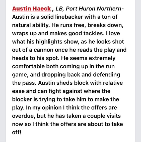 Austin Haeck tweet media