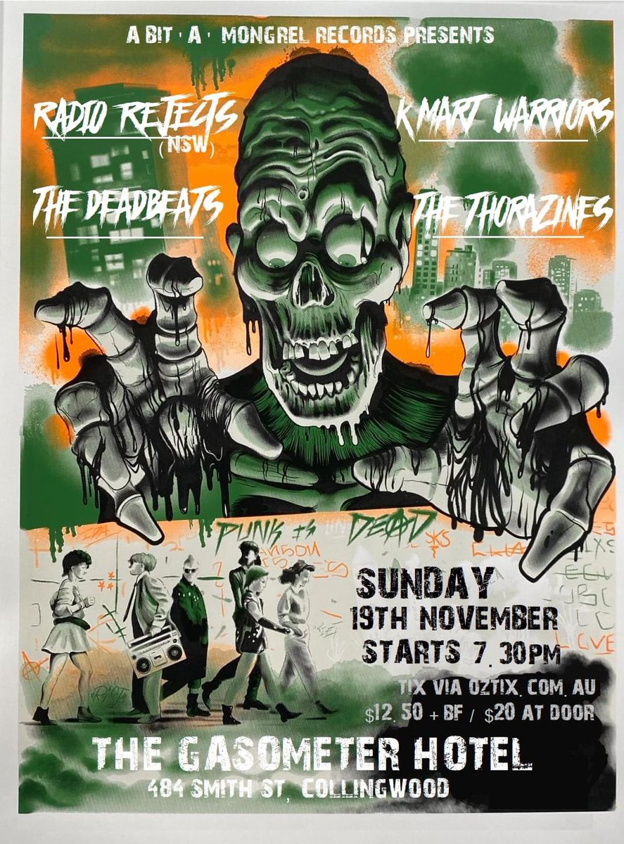 thethorazines's tweet photo. Our next show is gonna be rad AF! Hope to see you there. https://t.co/pn2oGqoDEl
