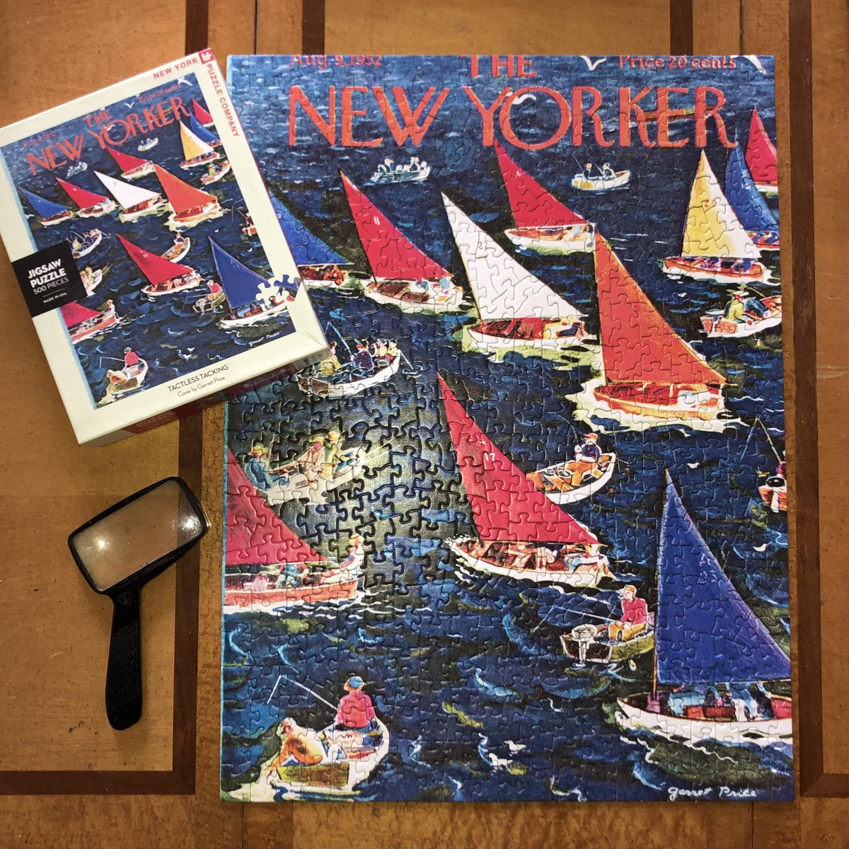 Paperbacks_Plus's tweet photo. 🙃❤️🧩
A few more puzzles headed to the shop! 

#wevegotpuzzles #jigsawpuzzles #bookish #literature #books #booksandart #literaryart #words #oldbooks #usedbookstore #games #puzzles #newyorker #sailboats #textiles #bigben #crochetart #chocetafghan #bookstorepuzzle #fishpuzzle https://t.co/71OIuhzw3L