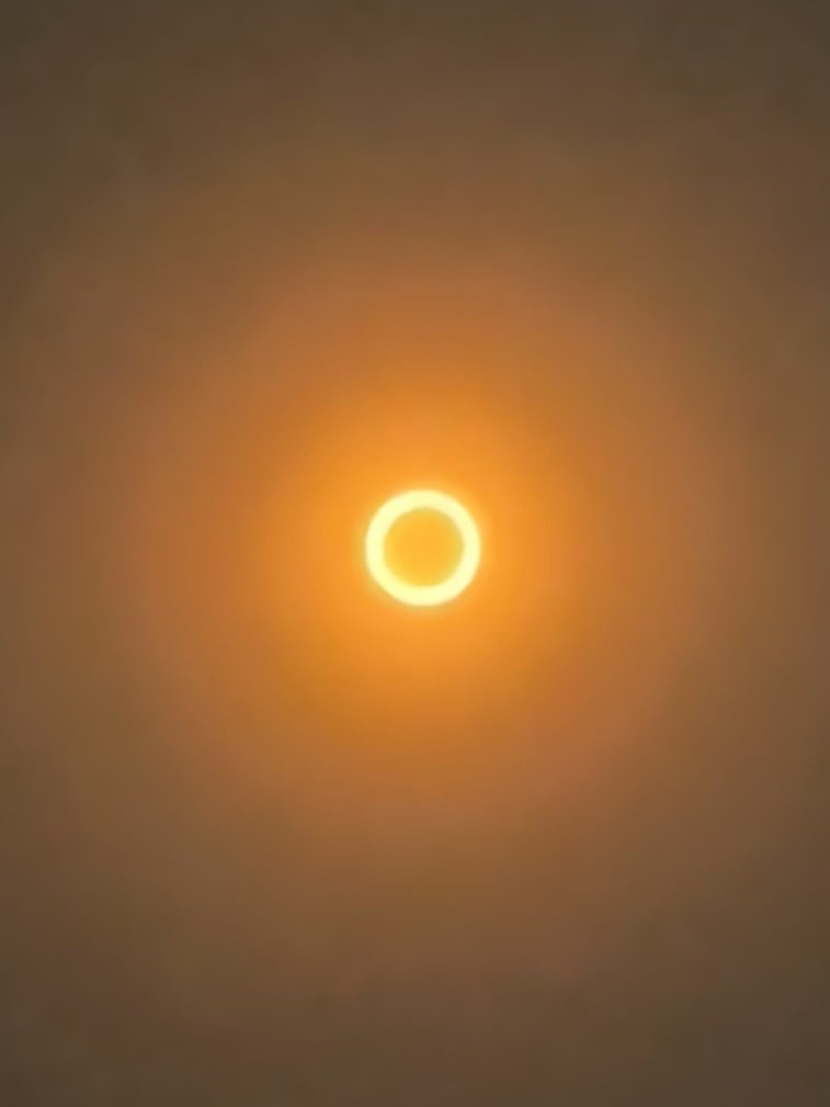claystorm's tweet image. Just a smattering of photos and a video I took from today’s #AnnularSolarEclipse at #BalloonFiesta! (1/2)