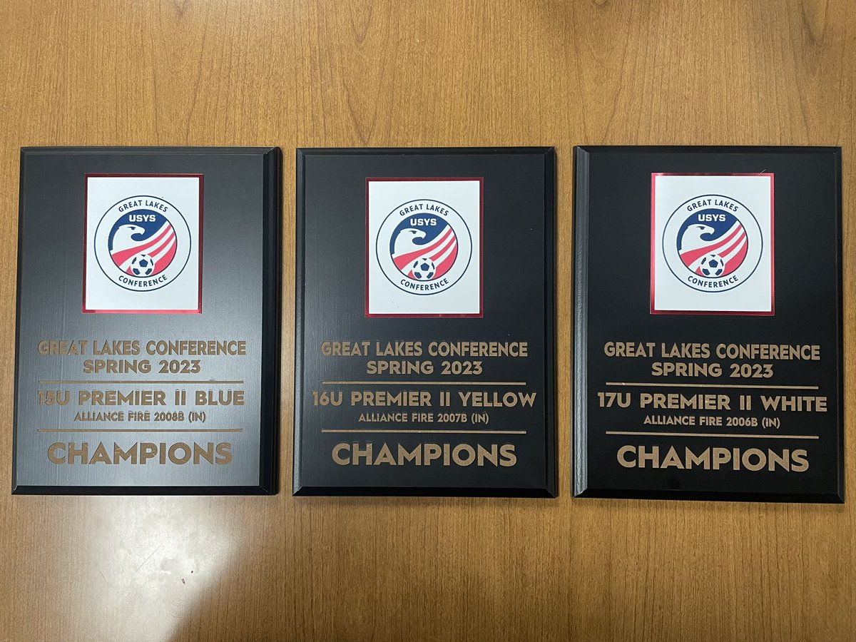 Just arrived in the mail. Congrats to our 06, 07 and 08 Boys on a great spring season! Looking forward to all of our teams starting back up at the end of the month.