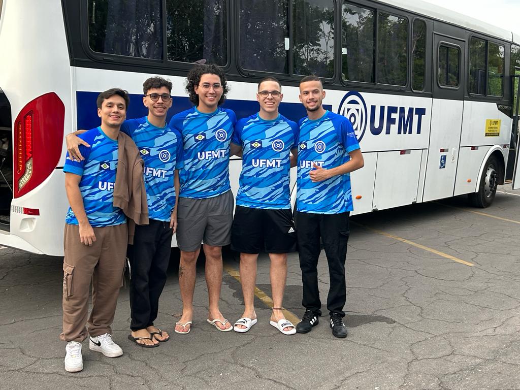 UFMTTuruna's tweet photo. 🟠⚫ ATUALIZAÇÕES - JUBS 🟠⚫

Hoje pela manhã nossa equipe de Valorant iniciou sua jornada rumo a  Joinville-SC para a disputa do JUBS, um dos maiores campeonatos de eSports do país, muito orgulho de ser GIGANTE, é a TURUNA no JUBS PRESENCIAL!! 

#GoTRN ⚫🟠⚫🟠⚫🟠⚫🟠⚫🟠 https://t.co/sZaVlhvQkA