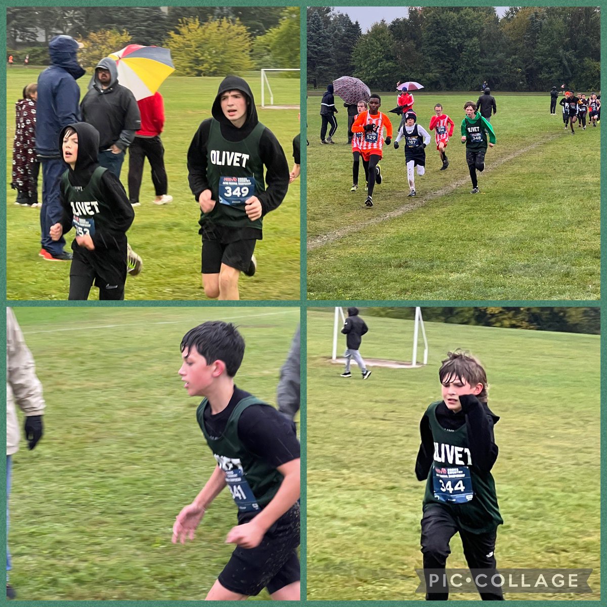 EllisBenjaminP's tweet image. A cold and wet day couldn’t slow us down. 6 medals, a runner-up finish for the girls and boys are Regional Champs! #OCSRocks