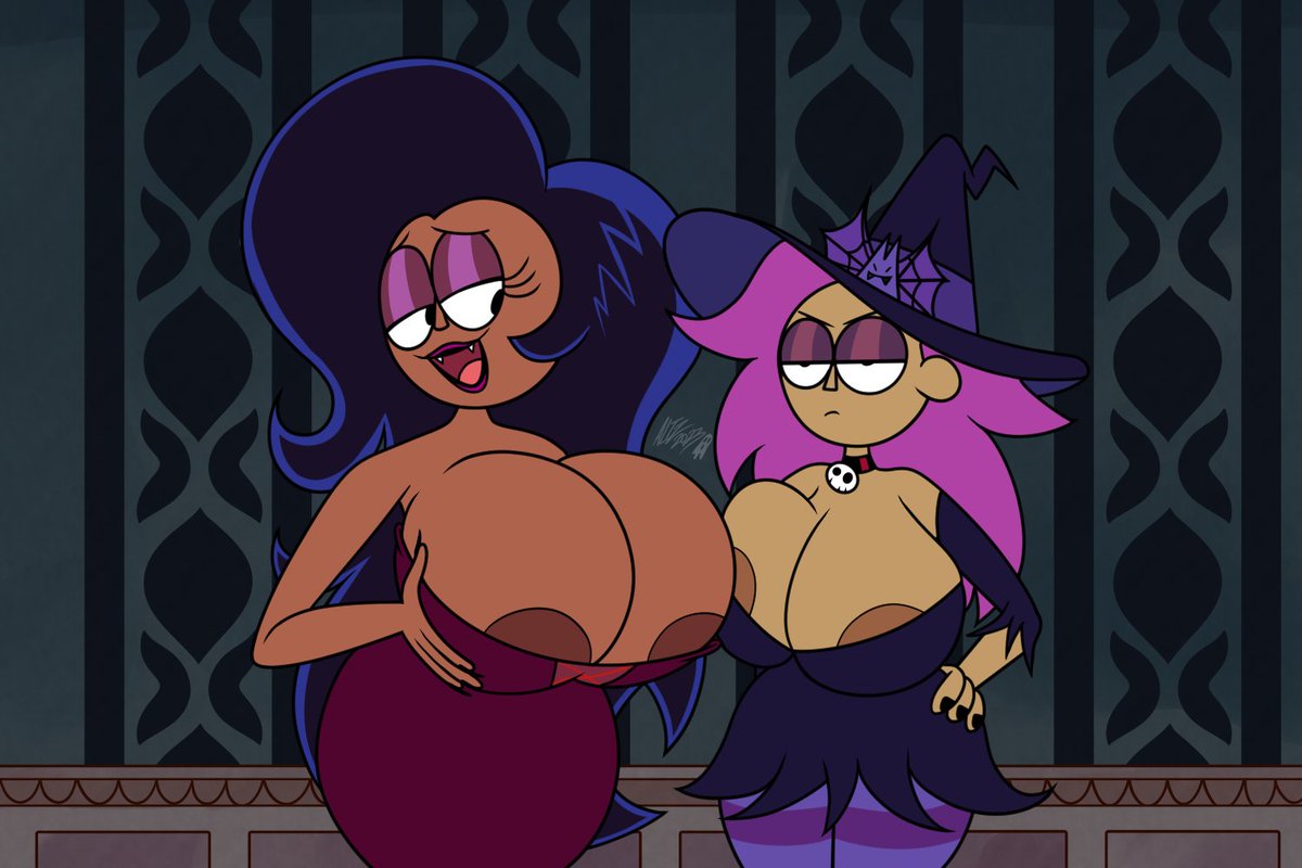 Day 14: Not even magic can compare to the natural breast size of a vampire milf.