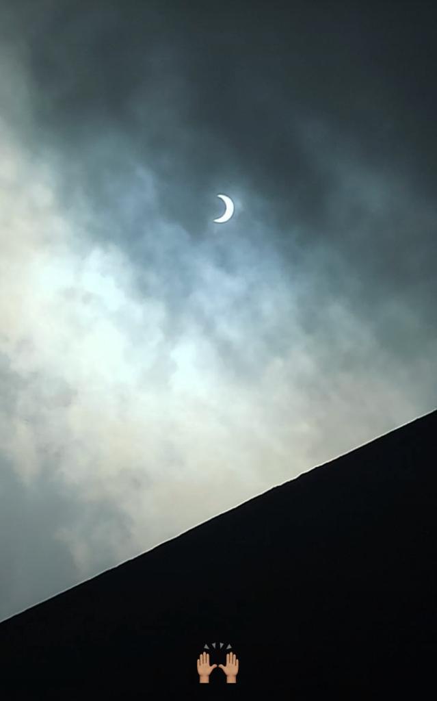 Julieta73718837's tweet photo. @SkyAlertMx Así se ve en el estado de México. https://t.co/1VVQt5drFp