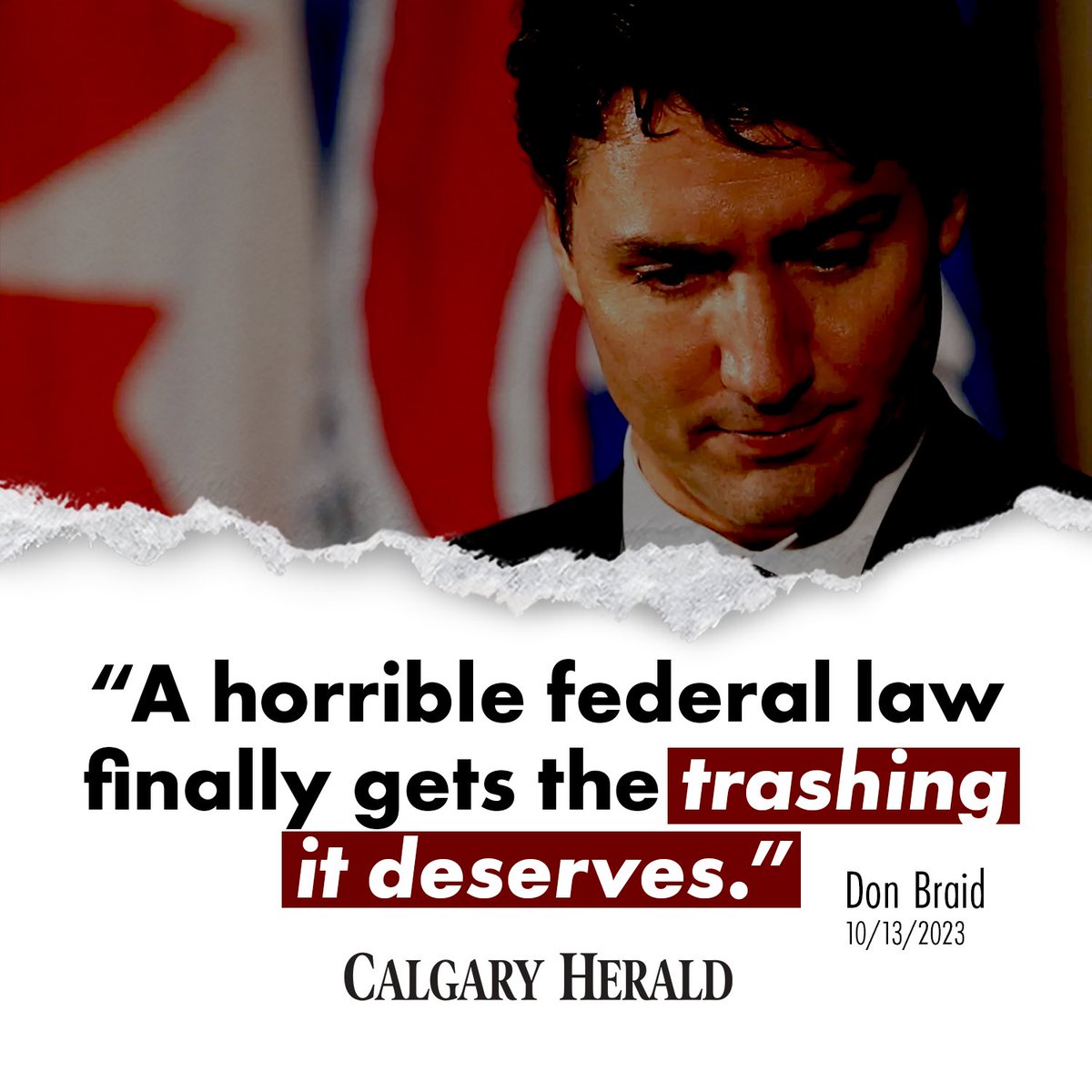 Yesterday was a great day for Alberta and Canada. Bill C-69- the don’t build anything anywhere act -was defeated in the Supreme Court. 

<a href="/DonBraid/">Don Braid</a> sums up the feeling here in Alberta nicely!